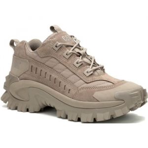 Chaussures Homme CATERPILLAR Intruder Beige - Cuir - Lacets