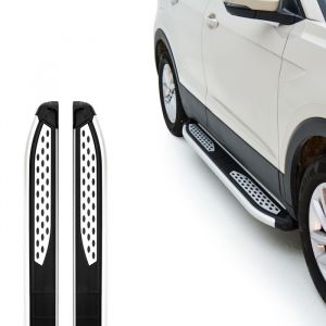 Bas de Caisse TURTLE PLUS TOYOTA RAV4 XA50 2019 2020 2021 2022 2023 2024 (SUV) Argent