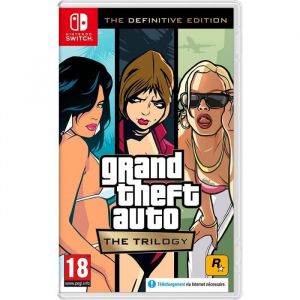 Jeu vidéo - Rockstar Games - Grand Theft Auto The Trilogy - Switch - Inclus Flash LED - Jack 3.5 mm