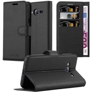 Coque - CADORABO - Samsung Galaxy J3 2016 - Étui en Similicuir - Rabat à Clapet - Stand Horizontal