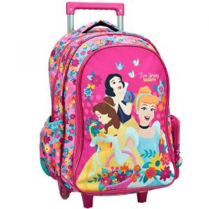 Sac à dos à roulettes Princesse Disney 46 CM Trolley Haut de Gamme