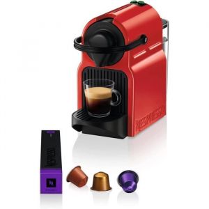 Machine &agrave; caf&eacute; - Krups - Inissia - Rouge - 0.7L - Compatible Nespresso
