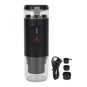 Cafetière portable - DUOKON - Modèle de voyage - Compatible capsules Nespresso - Pression 18 bars - Charge USB