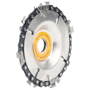 Angle Broyeur Lame 4 Pouces Tronçonneuse Disque Lame Coupante Carbure Bois Disque à Découper Souche Broyeur Lame Scie Circulaire