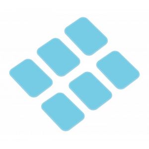 Kit de rechange gel pads - BEURER - EM 55 - 6 films de gel - Multicolore - Adulte