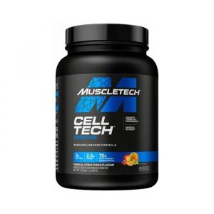 Créatine monohydrate MuscleTech - Cell-Tech - Tropical Citrus Punch 2270g