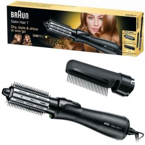 Brosse &agrave; air chaud - BRAUN - Satin Hair 7 AS 720 - Noir - Pour femmes - Adulte