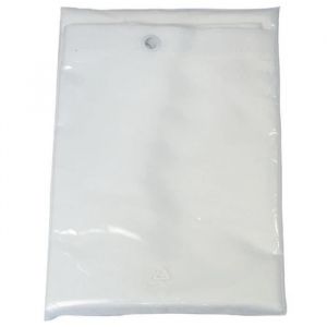 Rideau de douche - GALEDO - 200 x 180 cm - Textile - Blanc - Contemporain