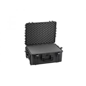 Mallette rigide - Non spécifié - 594 x 473 x 270 mm - Mousse alvéolaire étanche - IP67 - Noir