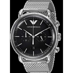 Montre - Emporio Armani - Aviator AR11104 - Quartz - Maille Milanaise - &Eacute;tanch&eacute;it&eacute; 5 ATM