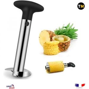 Coupe Ananas Découpe Ananas Trancheur dAnanas Eplucheur en Acier Inoxydable