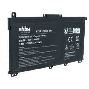 vhbw Batterie compatible avec HP Pavilion 15-CK062TX 15-CK080NZ 15-CK036TX 15-CK043TX 15-CS ordinateur portable (3600mAh
