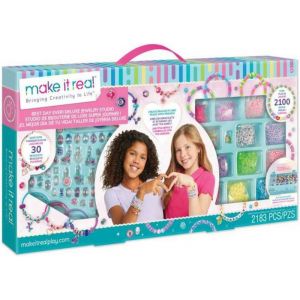 Jeu de création de bijoux - Make it Real - Studio de bijoux - Multicolore - À partir de 8 ans - Pour filles