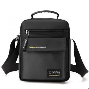 Sacoche &agrave; Bandouli&egrave;re Homme Poitrine Imperm&eacute;able pour &agrave; Pied Cyclisme Voyage et Sport XD1328 Gris