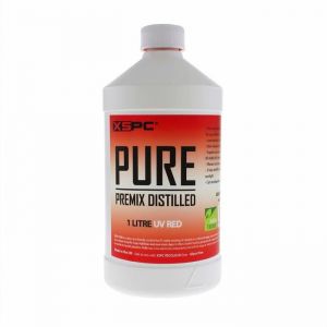 Liquide de refroidissement XSPC Pure 1L - couleur rouge UV