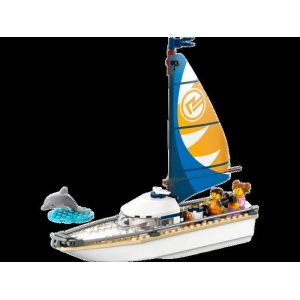 LEGO city 60438 Le voilier Idée CadeauMaquetteDécoration Maison