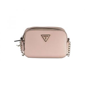 GUESS Sac &agrave; &eacute;paule bandouli&egrave;re rose pour femme - Noelle Crossbody Camera Rosewood 236525