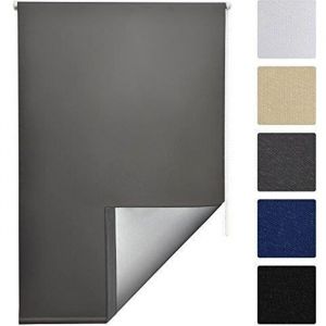 Sol Royal Store enrouleur occultant et isolant thermique 60x160cm Anthracite - SolReflect T42 - Montage