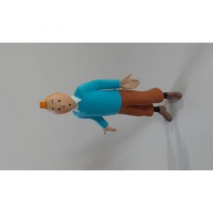 FIGURINE PVC - TINTIN PULL BLEU 85CM