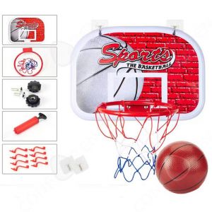 C Mini panier de basket 34 x 25cm panier basket enfant mural avec panneau pour gar&ccedil;ons filles Interieur panneau de basket et panier