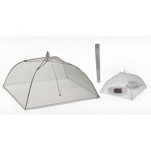 Cloche alimentaire - 30X30 cm - Blanc