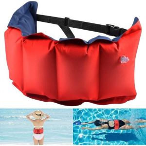 Ceinture de Natation Gonflable Adulte Ceinture de Flottaison Sports Aquatiques Natation Entraînement Aide à la Natation