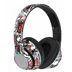 CASQUE ST&Eacute;R&Eacute;O AVEC/SANS FIL ?GRAFFITI?