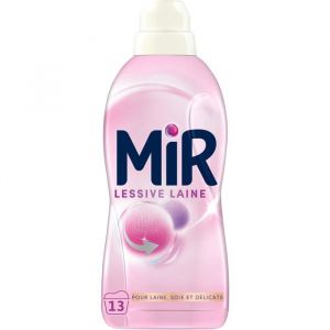 Mir - Lessive Liquide - Lessive Laine - Main & Machine - Raviveur - Formule Unique 3en1 - Douceur - Fibres - Tenue - Anti-Bouloche