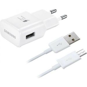 Chargeur + Cable Cordon Charge Rapide Original Samsung Pour Galaxy S6 S7 Note 4 5 Edge + Plus C5 C7 A10 M10 A7 2018 J2 J4 J4+J6 J6