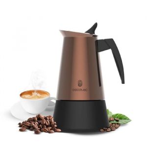 Cafeti&egrave;re italienne Cecotec Piccolina 200 Bronze - 100 ml (2 tasses) - inox compatible induction