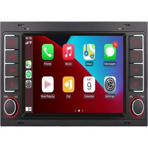 Autoradio Pour Vw T5 Multivan 2004-2011&Vw Touareg 7 Pouces Ips Touchscreen Autoradio Avecwireless Carplay/Android Car Radio Haute