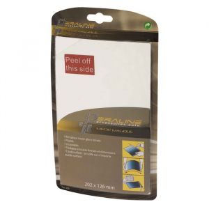 Miroir d&eacute;coupable adh&eacute;sif pour r&eacute;troviseur.