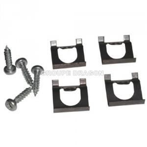 Kit fixation taque meuble pour four - Whirlpool - AKM901/NE/03 - Accessoires dappareils - Con&ccedil;u pour: Four