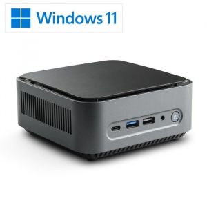 Mini-PC - CSL - Narrow Box Premium - 32 Go RAM - 2000 Go SSD - Windows 11 Pro