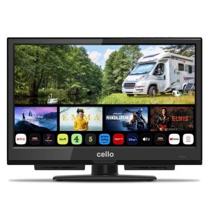T&eacute;l&eacute;viseur LED - Cello - C1624WS-12V - Full HD 1080p - Smart TV - Ultra compact 16