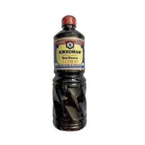 Sauce de soja originale Kikkoman 1L (sal&eacute;e) - 1 bouteille
