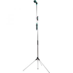 Douche de jardin - Lance d’arrosage télescopique 2-en-1 – Hauteur réglable 149-190cm pomme de douche réglable à 180°