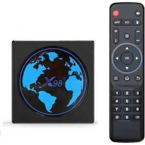 Android TV Box - TV Box X98mini Android 11.0 2G+ 16G 5G double bande Smart WiFi bluetooth 4K HD 100m Amlogic S905W2 Quad Core