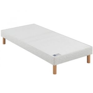 Sommier tapissier &agrave; lattes recouvertes Power Bultex - 2x80x200