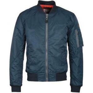BLOUSON BOMBERS SCHOTT HOMME JET17 BLEU MARINE