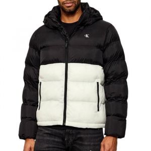 Doudoune Noir/Blanche Homme Calvin Klein Jeans Nylon
