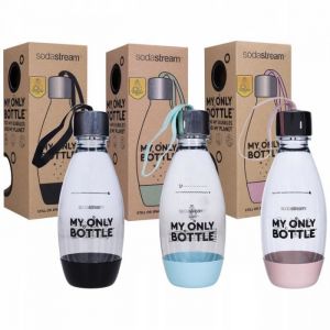 Bouteille pour machine à soda SODASTREAM MOB - Set de 3 bouteilles 0.5L noir bleu rose