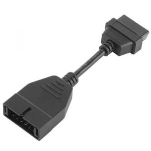 C&acirc;ble adaptateur OBD1 OBD2 cordon de connecteur de Diagnostic automatique c&acirc;ble adaptateur de Diagnostic OBD 12Pin &agrave; 16Pin OBD