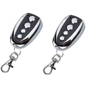 2 X &Eacute;metteur &agrave; Main 433 MHz Porte de Garage T&eacute;l&eacute;commande Compatible avec Les Mod&egrave;les Nice Flor-S DITEC R&eacute;glage Facile/4 Canaux