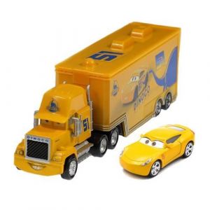 Voiture Pixar Cars 3 - Ramírez - Foudre Mcqueen Cruz Ramirez Storm Jackson Mack - Jaune
