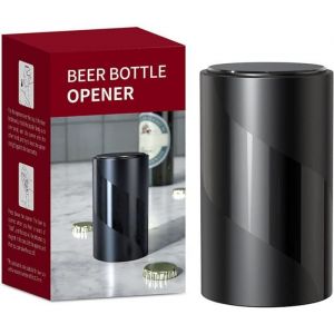 D&eacute;capsuleur de bi&egrave;re Ouvre-Bouteille Automatique Ouvre-Bouteille daimant de Bi&egrave;re Push & Pull Une Seconde pour Ouvrir Le Bouchon
