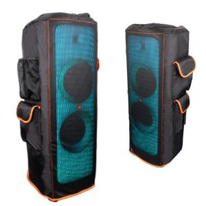 Housse de Protection pour Enceinte JBL PartyBox 1000 - Double Couche Résistante aux Rayures et à lEau 4 Poches de Rangement