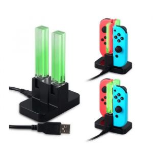 Station Dock De Charge Manettes Joy-Con Chargeur &eacute;lectrique pour Joy-Con Nintendo Switch