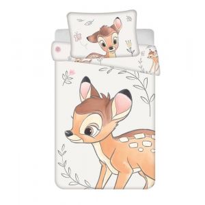 Disney Bambi Beige housse de literie enfant 100&times;135cm 40&times;60 cm Num&eacute;ro darticle :  JFK038673