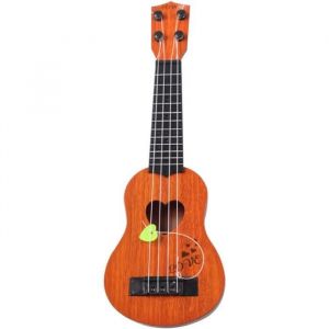 Enfants Ukul&eacute;l&eacute; Guitare Jouet 4 Cordes Bois Ukul&eacute;l&eacute; Classique Mini Enfants Instruments  38Cm
